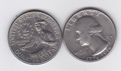 США - 1/4 Dollar 1976 - 200 років незалежності США - VF