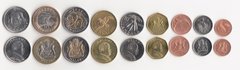 Малави - #3 - набор 9 монет 1 2 5 10 20 50 Tambala 1 5 10 Kwacha 1996 - 2006 - UNC