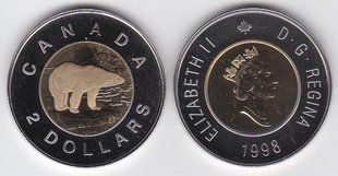 Canada - 2 Dollars 1998 - UNC