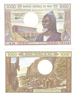 Mali - 1000 Francs 1970 - 1984 - P. 13e - aUNC / UNC