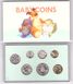 Австралия - набор 7 монет 5 10 20 50 Cents 1 2 Dollar 2021 + жетон Baby coins - в коробке - UNC