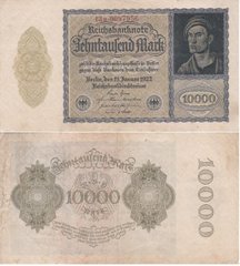 Германия - 10000 Mark 1922 - P. 72 / 13b - 0097956 - VF