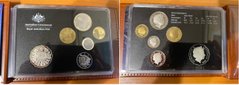 Австралия - Mint набор 6 монет 5 10 20 50 Cents 1 2 Dollars 2008 - in box - Proof