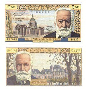 Франція - 5 Francs 1964 - P. 141a.10 - XF