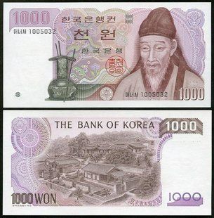 Korea South - 1000 Won 1983 - Pick 47 - UNC