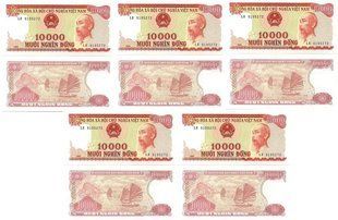 В'єтнам - 5 шт х 10000 Dong 1993 - Pick 115а - UNC