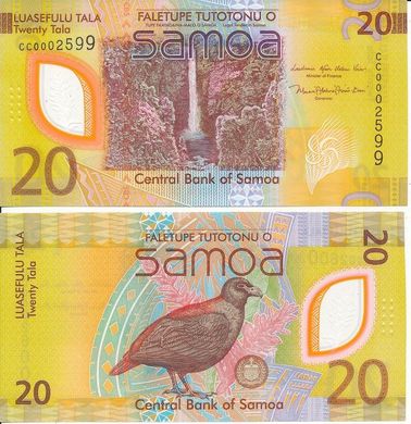 Samoa - 5 pcs х 20 Tala 2023 ( 2024 ) - Polymer - UNC