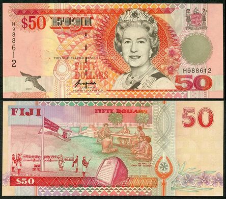 Фиджи - 50 Dollars 1996 - Pick 100a - UNC