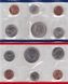 USA - mint set 10 coins 1 1 Dime 1 1 5 5 Cents 1/4 1/4 1/2 1/2 Dollar + 2 token 1986 - P - D - UNC