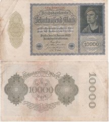 Германия - 10000 Mark 1922 - P. 72 / 18b - 0380254 - VF