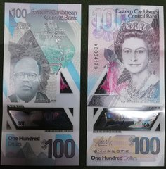Eastern Caribbean - 100 Dollars 2019 - Polymer - UNC