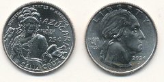 США - 1/4 Dollar 2024 - D - Селіа Круз / Celia Cruz - Американские женщины - Quarter 25 Cents - UNC