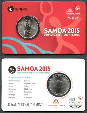 Samoa - 50 Sene 2015 - Tennis - UNC