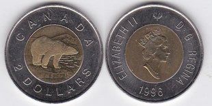 Canada - 2 Dollars 1996 - aUNC