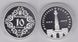 Ukraine - 10 Hryven 1999 - 500th anniversary of the Magdeburg Law of Kyiv - silver in a capsule with a certificate - Proof