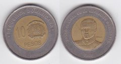 Домініканська Республіка / Домінікана - 10 Pesos 2008 - VF