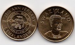 Свазиленд - 5 Emalangeni 1999 - commemorative - UNC