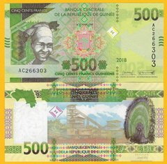 Гвинея - 500 Francs 2018 - UNC