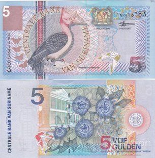 Suriname - 5 Gulden 2000 - Pick 146 - UNC
