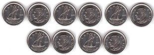 Canada - 5 pcs х 10 Cents 2025 - UNC