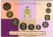 Шри Ланка - набор 10 монет 1 2 5 10 25 50 Cents 1 2 5 10 Rupees 1978 - 2004 в буклете - UNC