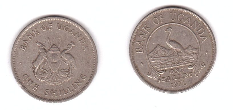 Uganda - 1 Shilling 1976 - VF