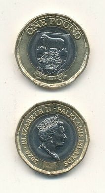 Falkland Islands - 1 Pound 2020 - UNC