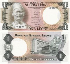 Сьєрра-Леоне - 1 Leone 1981 - P. 5d - UNC