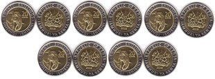 Kenya - 5 pcs x 20 Shillings 2018 - Elephant - bimetall - UNC