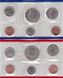 США - mint набір 10 монет 1 1 Dime 1 1 5 5 Cents 1/4 1/4 1/2 1/2 Dollar + 2 token 1988 - P - D - UNC
