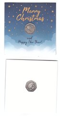 Гернси - 50 Pence 2020 - Рождество / Christmas - в буклете - UNC
