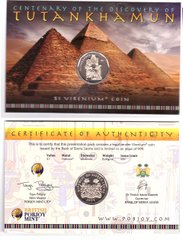 Сьерра-Леоне - 1 Dollar 2022 - Tutankhamun - in folder - #3 - UNC