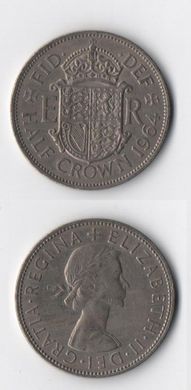 United Kingdom - 1/2 Half Crown 1964 - VF+