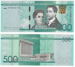 Домініканська Республіка Домінікана - 500 Pesos 2017 - Р. 192 - UNC