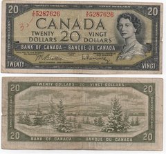 Канада - 20 Dollars 1954 - P. 80b - VF