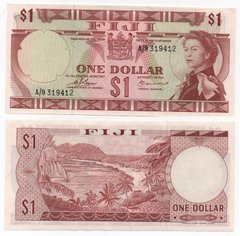 Фиджи - 1 Dollar 1971 - P. 71a - UNC