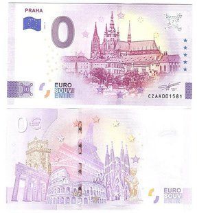 Чехия - 0 Euro 2025 - Прага / Praha - UNC
