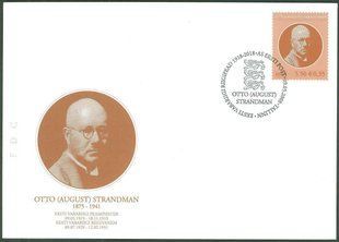 2360 - Estonia - 2008 - Otto Strandman - FDC