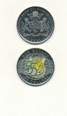 Гайана - 100 Dollars 2021 - 55 years of independence - UNC