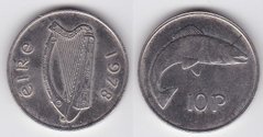 Ирландия - 10 Pence 1978 - VF