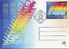 2779 - Эстония - 2003 - Эстонская почта - 85 лет Почтовая канцелярия № 18 - PostCard - КПД