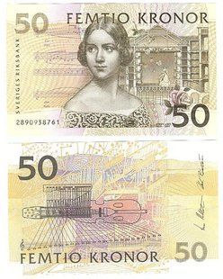 Швеція - 50 Kronor 2002 - P. 62a - UNC