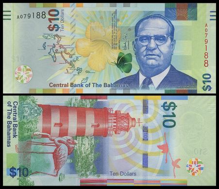 Bahamas - 10 Dollars 2016 - Pick 79 - UNC