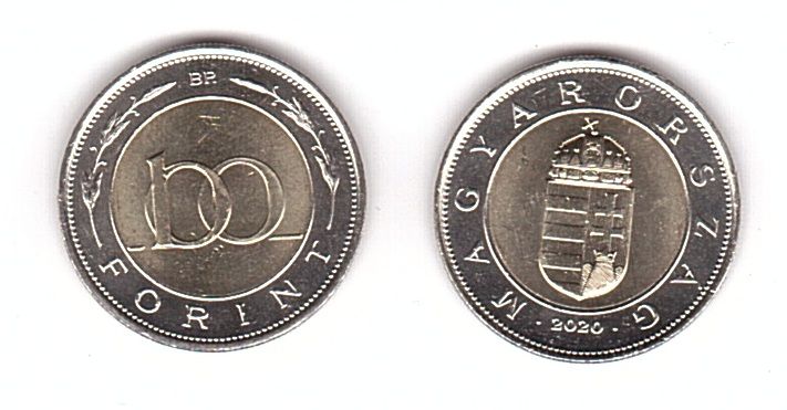 Венгрия - 100 Forint 2020 - UNC