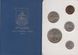 Бермудские острова / Бермуды - набор 5 монет 1 5 10 25 50 Cents 1970 - в чехле - aUNC / XF