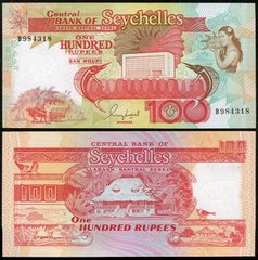 Сейшельські острови - 100 Rupees 1989 - Pick 35 - UNC