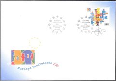 2723 - Estonia - 2001 - European Year of Languages - FDC