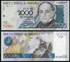 Venezuela - 2000 Bolivares 1998 - P. 80 - 29.10.1998 - UNC