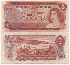Канада - 2 Dollars 1974 - P. 86b - serie 3 - letters - VF