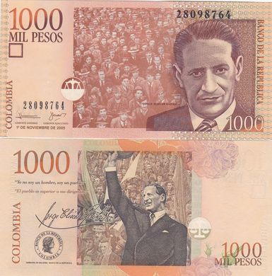 Colombia - 1000 Pesos 2005 - UNC